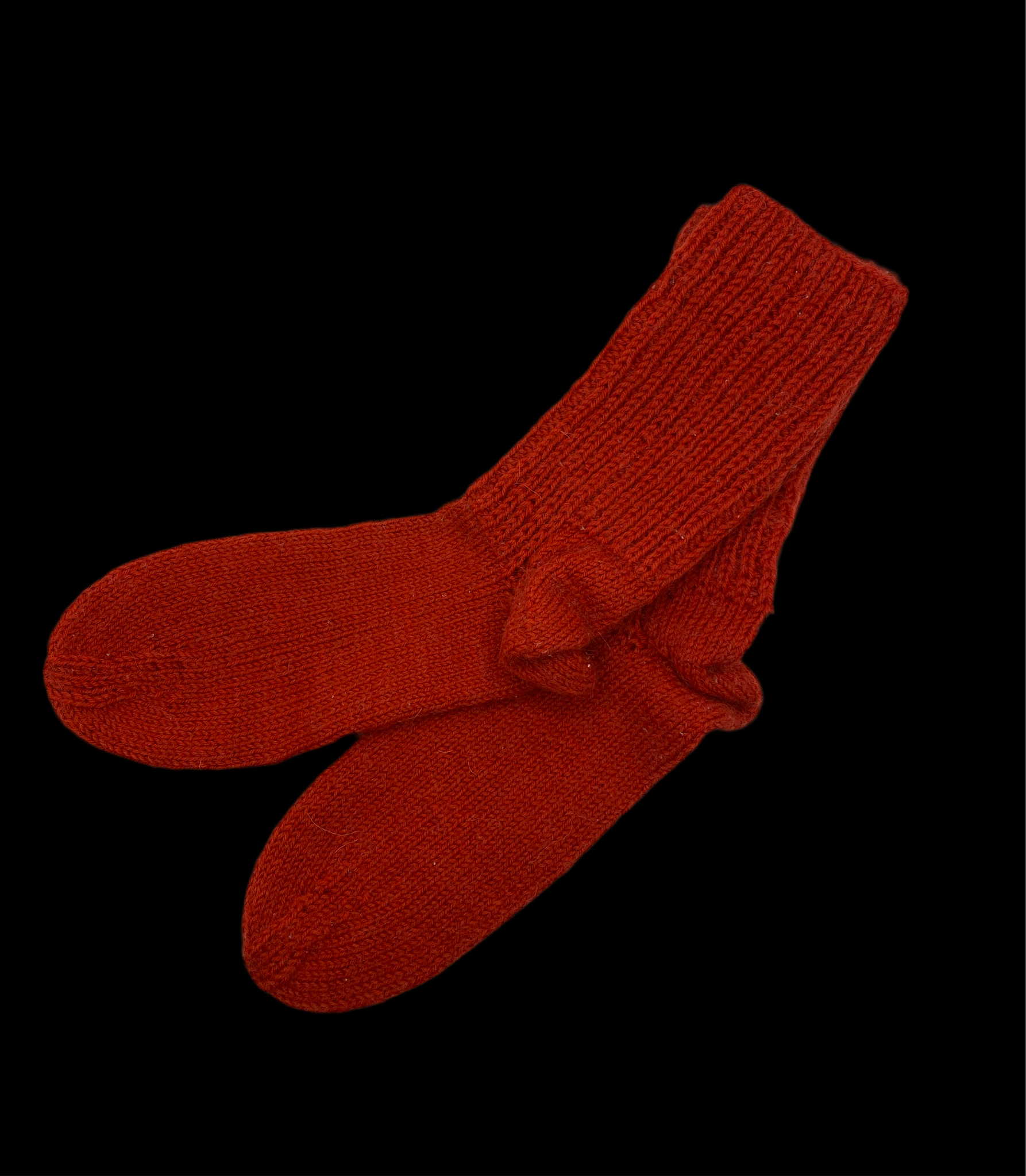 Socken, handgestrickt