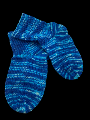 Socken, handgestrickt