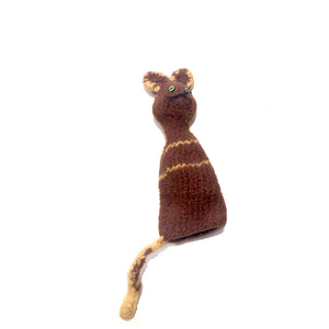 Katze, gefilzt